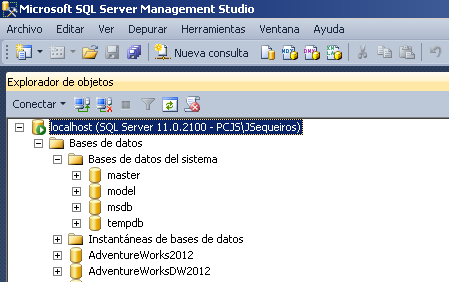 Bases de datos del sistema SQL Server