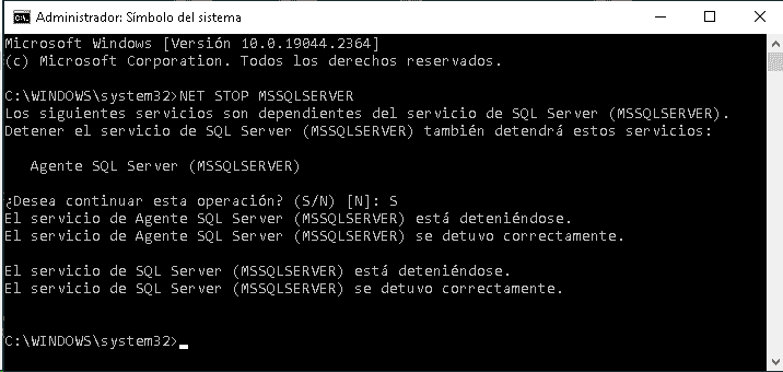 Ejecutar CMD como administrador, Error de sistema 5