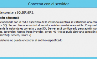Error 40: Names Pipes Provider SQL Server